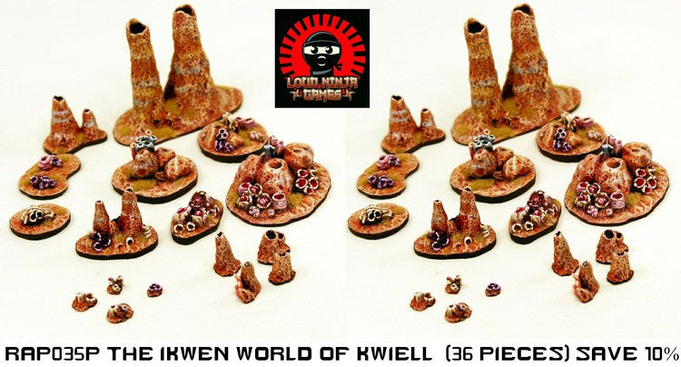 RAP035P The Ikwen World of Kwiell (32 pieces save 5%)