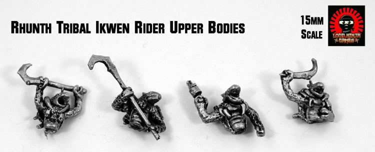 RAP048D Tribal Ikwen Rider upper bodies (Four Ikwen)