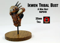 RAP049 Ikwen Tribal Warrior Mini Bust