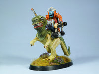 SF0 Giant Lizard with Saurian Rider and Hydraulic Saddle (Pack or Parts)