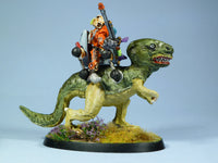 SF0 Giant Lizard with Saurian Rider and Hydraulic Saddle (Pack or Parts)