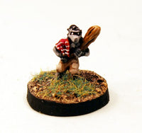 SGF71 Tanuki with Kintama club