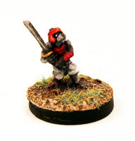 SGF73 Tanuki half armoured katana