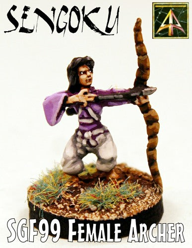 SGF99 Female Archer armed with Bow (plain legs)
