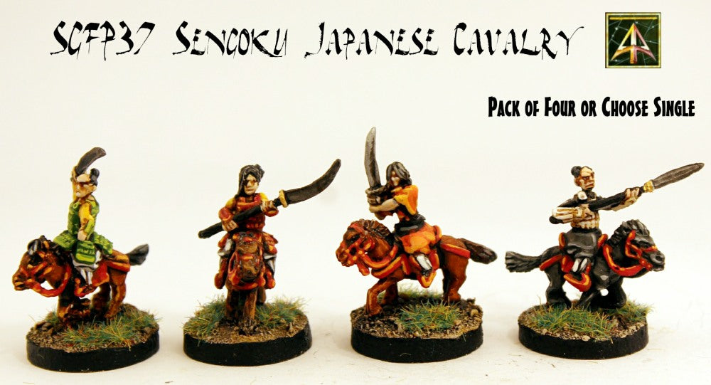 SGFP37 Sengoku Japanese Cavalry (Pack of Four or Choose Single)