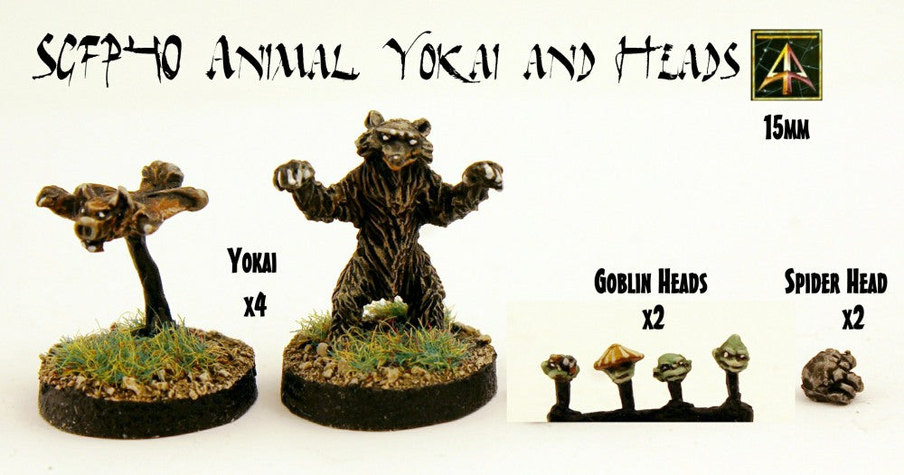 SGFP41 Animal Yokai and Heads