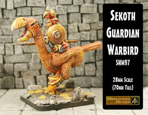 SHM97 Sekoth Guardian Warbird (Bird with Rider and six arm options)