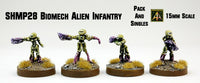 SHMP28 Biomech Alien Infantry - Multi Choice Pack