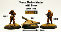 SM11 Space Marine Mortar with crew