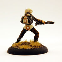 SM2 Space Marine in light space armour