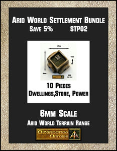 STP02 Arid World Settlement (10 Pieces Save 5%)