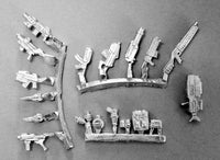SUX050 Weapon and Accessories Sprues