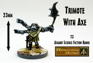 T3 Trimote with Axe (uses generic spears or SF3 weapons set)