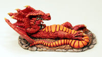 VNT34 Treasure Hoarder reclining Dragon