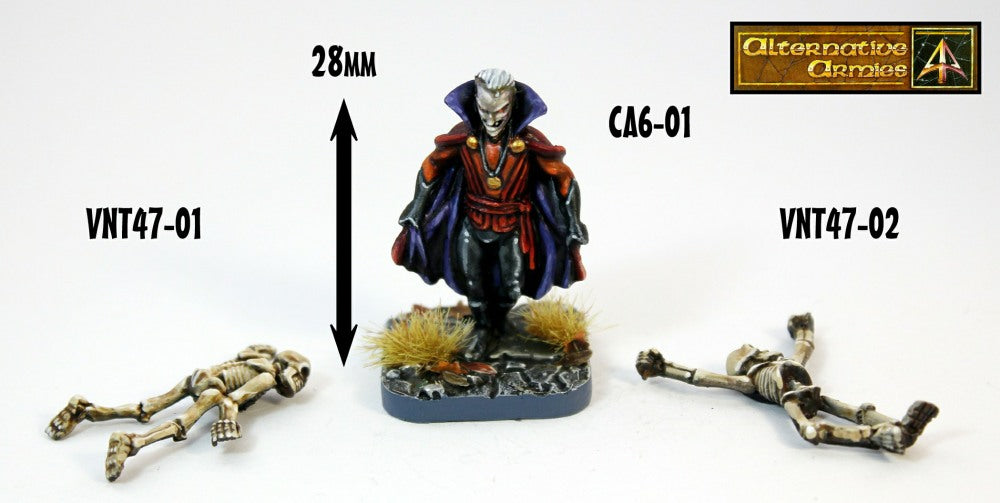 VNT47 Dem Bones 28mm Scenics (Pack of Six Pieces or Single Pieces)