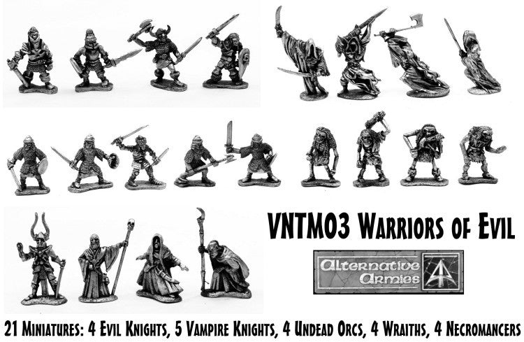 VNTM03 Warriors of Evil Set - Save 5%